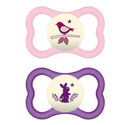 MAM Succhietto AIR NIGHT +6 mesi 2 pezzi - Bimba