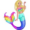 Costume Barbie Sirena 8-10 Anni - Ciao 11664.8-10          