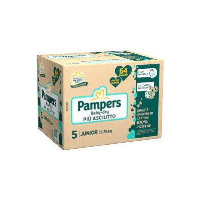 Pampers Babydry Quadri TG.5 11-25KG 68PZ