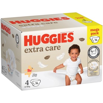 Huggies Extra Care Mega TG.4 7-18KG 84PZ