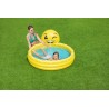 Bestway 53081 Piscinetta per Bambini Smile con Spruzza-Acqua, 2 Anni+