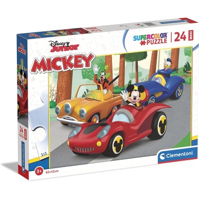 Clementoni Disney Mickey Supercolor Mickey-24 maxi pezzi