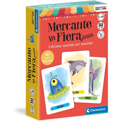 Clementoni-Il mio Primo mercante in Fiera Gioco da Tavolo
