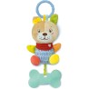 Clementoni 17443, Lovely Dog Soft Rattle, sonaglino morbido peluche