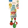 Clementoni-17713-Easy-Peasy Soft Raccoon-procione sonaglino neonato morbido peluche