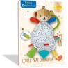 Clementoni - 17654 - Lovely Bear Comforter - sonaglino neonato morbido peluche