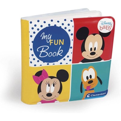Clementoni Disney Baby My Fun Book-Libro Neonati