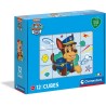 Clementoni Paw Patrol, 3 anni-cubi da 12 pezzi