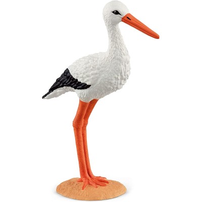 Schleich 13936 - Statua da gioco, Farm World, Cicogna
