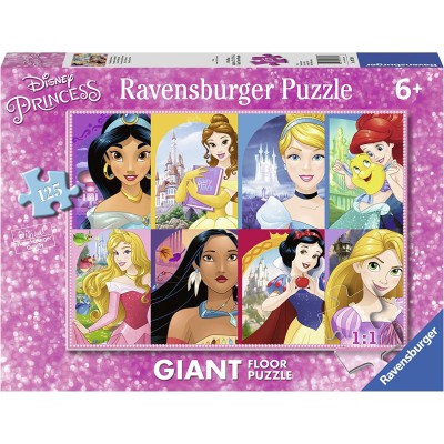 Ravensburger, Disney Princess, 125 Pezzi Giant