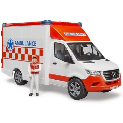 Bruder MB Sprinter Ambulanza con guidatore