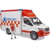 Bruder MB Sprinter Ambulanza con guidatore