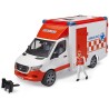 Bruder MB Sprinter Ambulanza con guidatore