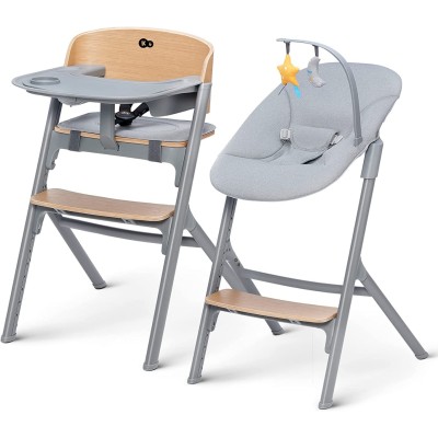 Kinderkraft - Seggiolone Pappa Livy + Sdraietta Calmee