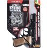Pistola in Metallo Panther Try Me, Colore Nero - VillaGiocattoli 1250