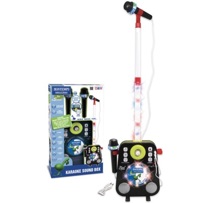 Bontempi Karaoke Sound box con 2 microfoni