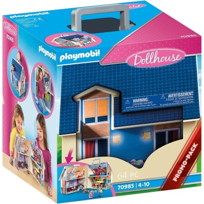 Playmobil -  Casa delle bambole Portatile 70985