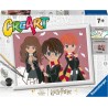 Ravensburger - CreArt Serie D Harry Potter, Il Trio Magico