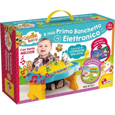 Lisciani Giochi- Carotina Baby Banchetto Elettronico Consolle Educativa