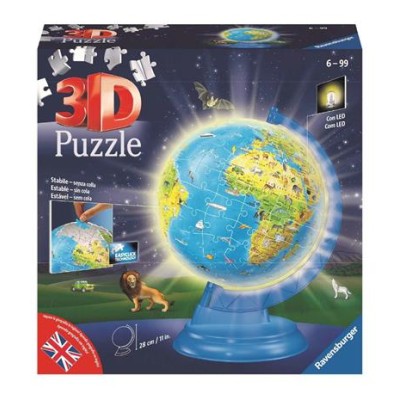 Ravensburger Puzzle Pz.216 3D Globo night edition