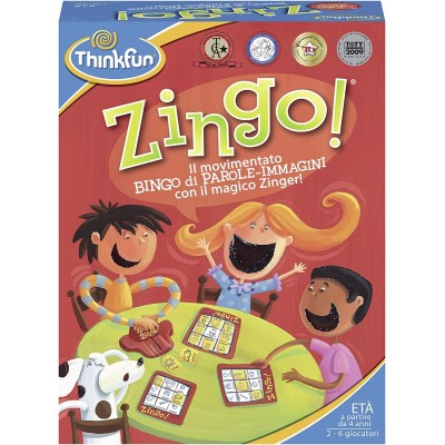 ThinkFun - Gioco per Bambini il Movimentato Bingo di Parole