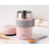Kiokids Thermos 500ml Rosa con Cucchiaino