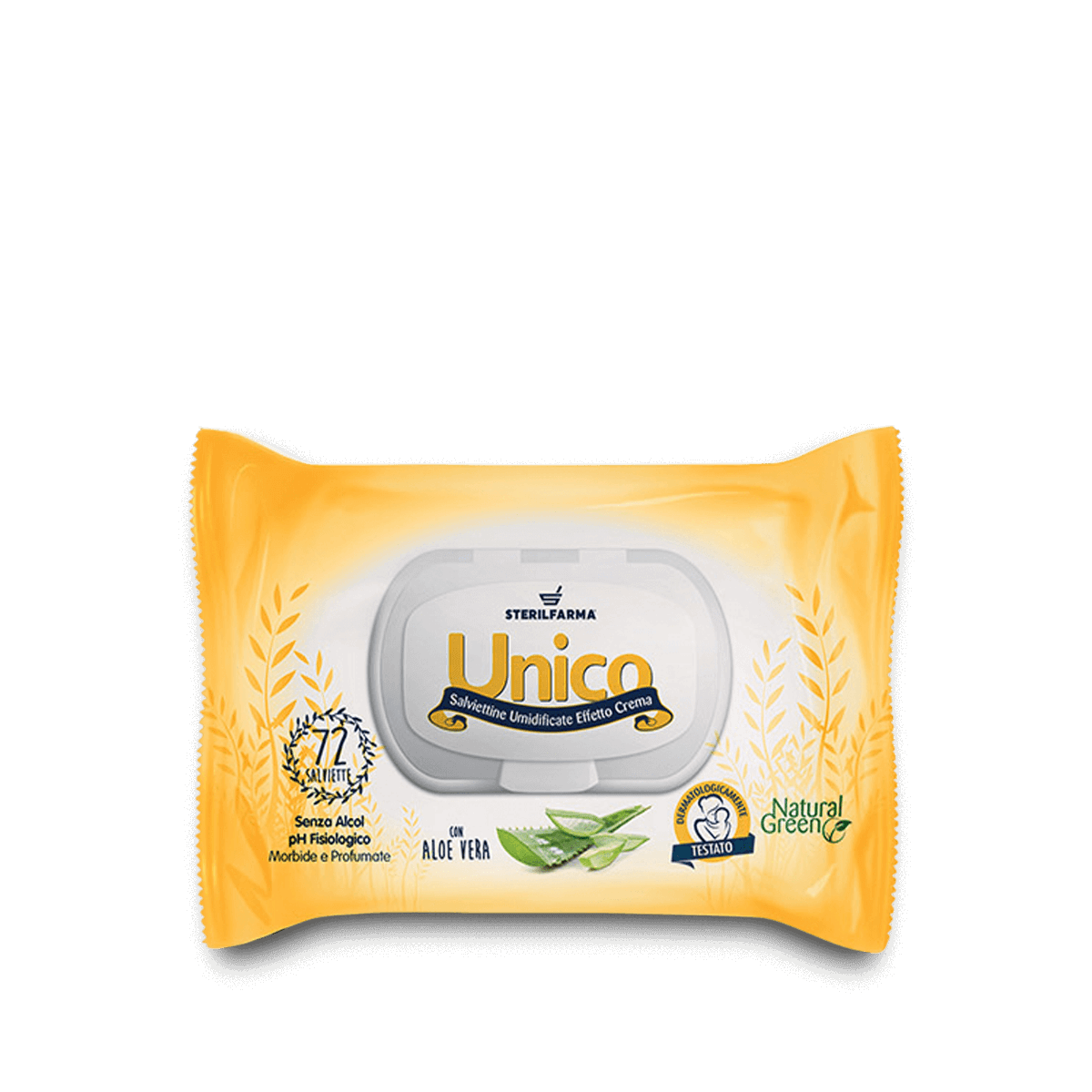 Unico Baby Salviettine Effetto Crema - 72pz
