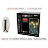 1000 Led Bianco Caldo per Esterno Cavo Trasportabile Programmabili - 451077