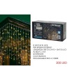 Tenda 200 Led Bianco Caldo 2x1.5mt. - 450448