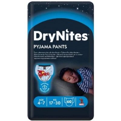 Huggies Drynites Boy Taglia Media 4-7 Anni