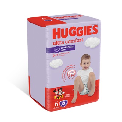 Huggies Pannolini a Mutandine - Taglia 6 - 15/25 KG