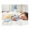 Kiokids Peluche Cotone Elefante Doudou, Azzurro - 3432
