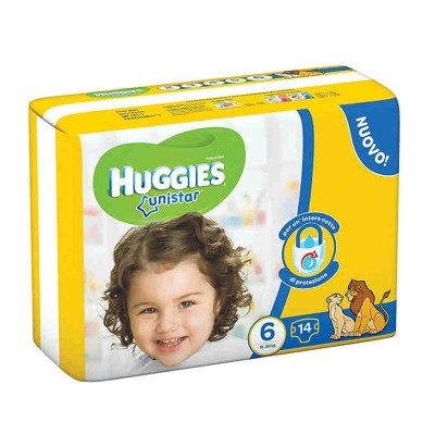 Huggies Pannolini Unistar XL - Taglia 6 - 15/30 KG