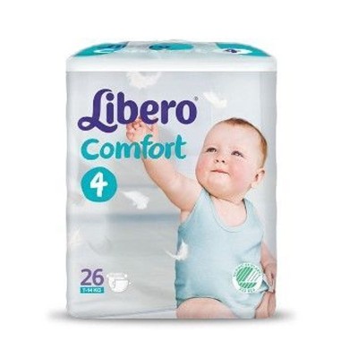Libero Pannolini Baby Soft - Taglia 4 - 7/14 KG