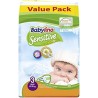 Pannolini Economy Sensitive Tg.3 4-9Kg, 56Pz - Babylino 8257T               