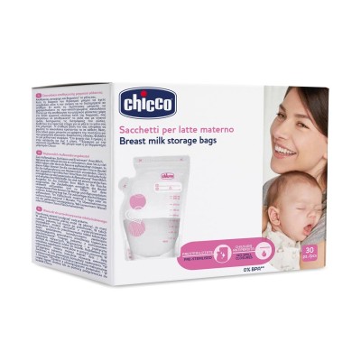 Chicco Sacchetto per Latte Materno 30Pz - 2257300       