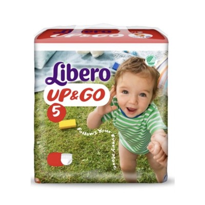 Libero Pannolini Up&Go - Taglia 5 - 10/14 KG