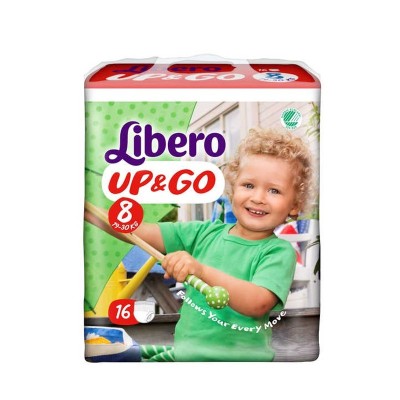 Libero Pannolini Up&Go - Taglia 8 - 19/30 KG