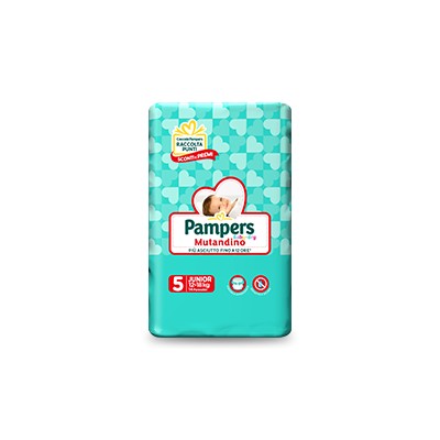 Pampers Mutandina Baby Dry Junior - Taglia 5 - 12/18 KG