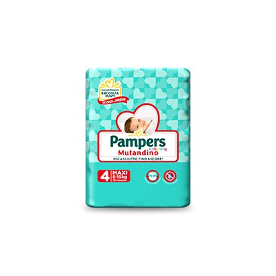 Pampers Mutandina Baby Dry Maxi - Taglia 4 - 8/15 KG