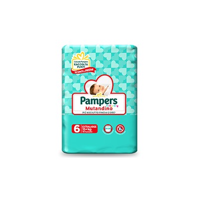 Pampers Mutandina Baby Dry XL - Taglia 6 - 15 KG+