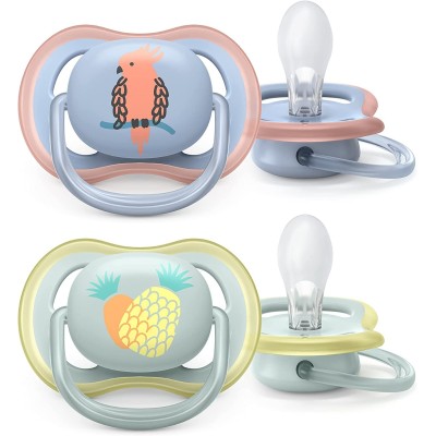 Avent Succhietto Ananas 0-6 Mesi, 2pz - SCF085/12          