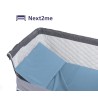 Completo Culla Next2Me 3 pz, Oceano - Rosa CCTRIS32            