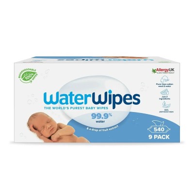 WaterWipes Box Salviettine Acqua 9x60pz. - 420037