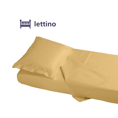 Completo Lettino 3 pz, Nocciola - Rosa TRISL37             