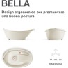 Vaschetta Bella con Stand Bianco - OkBaby 39251600            