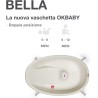 Vaschetta Bella con Stand Bianco - OkBaby 39251600            