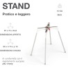 Vaschetta Bella con Stand Bianco - OkBaby 39251600            