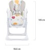Seggiolone Pappa Yummy Multi - Kinderkraft KKKYUMMMUL