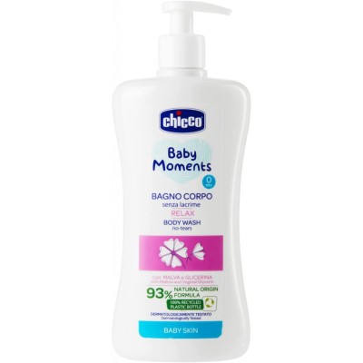 Chicco Baby Moments Bagno Corpo Senza Lacrime - 500Ml - Relax